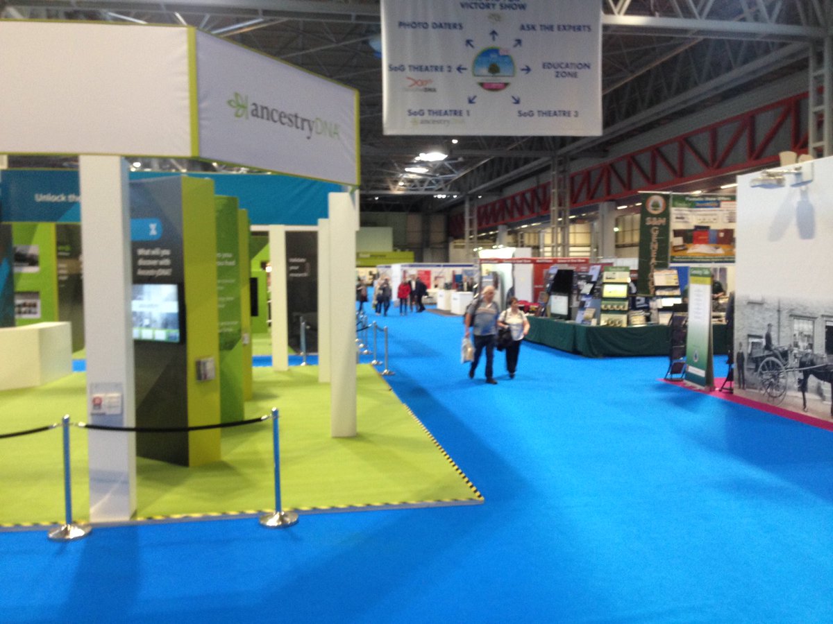 archivesyorks's tweet photo. Tired #genealogists heading home: about an 8% increase in visitors to our stand today. Loved every minute @WDYTYALIVE https://t.co/mgHJ3kiT0M