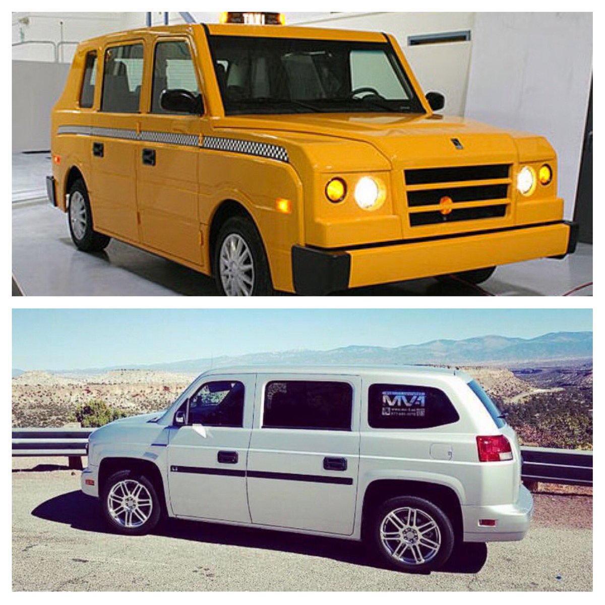 #TBT <a href="/mv1vehicle/">MV-1</a> Then (2005) &amp; Now! #Evolution #MV1 #StandardTaxi #Then #Now #AccessibleVehicle #WheelchairAccess #purposebuilt
