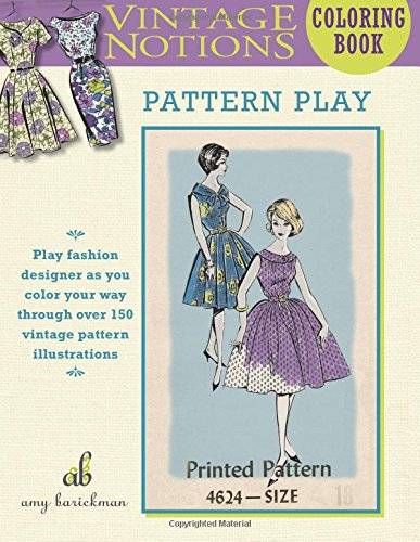 TheColoringClub's tweet image. We review VINTAGE NOTIONS: PATTERN PLAY, a charming vintage pattern book! facebook.com/thecoloringclub