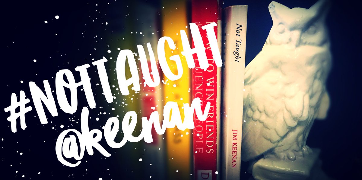 LovelaceladyCLE's tweet photo. Have you picked up your copy of #NotTaught by @Keenan yet? It's my favorite books on my shelf right now!
#TaughtLeader #GetTaught #Sales https://t.co/j5UuueiWJs