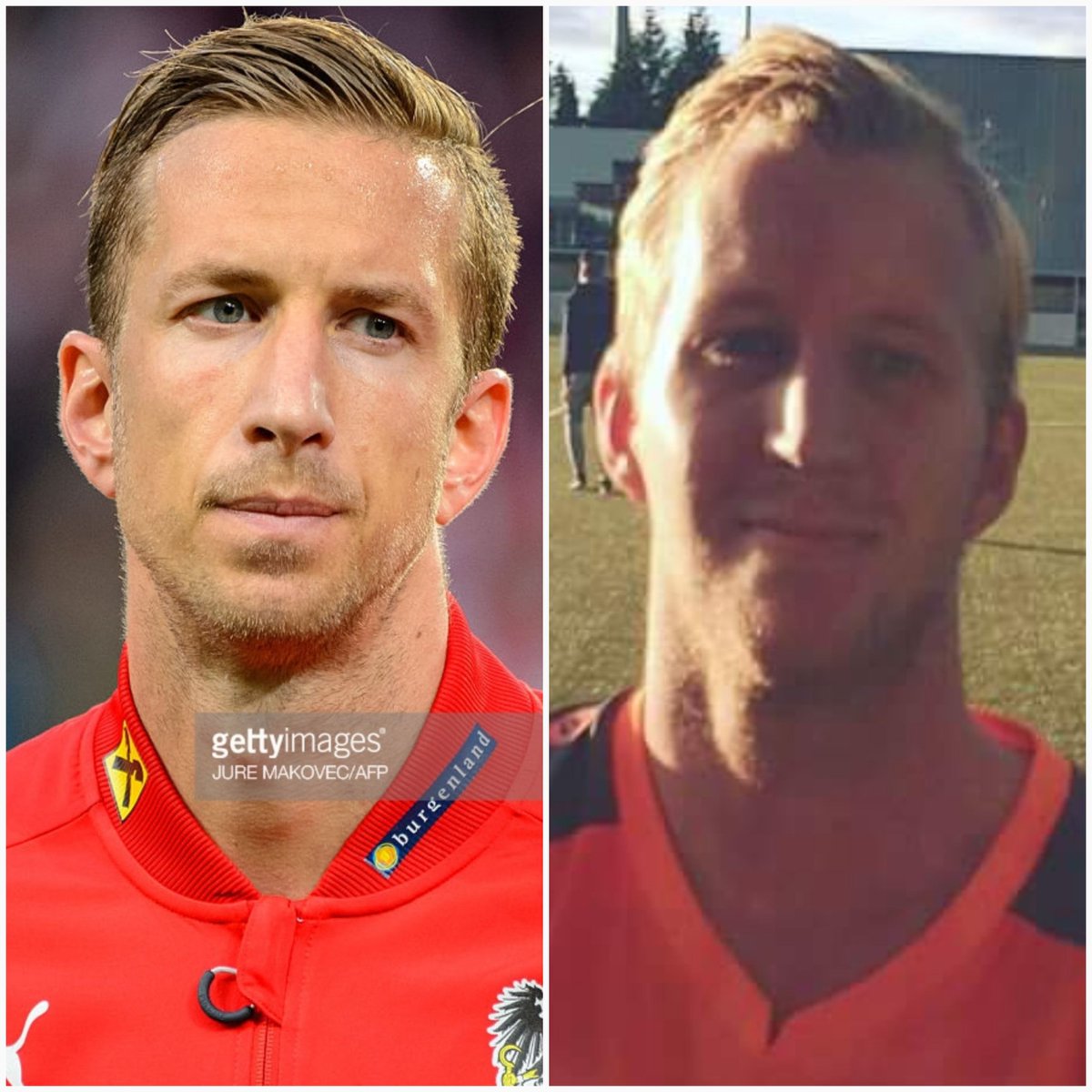 Tvífarar dagsins.

Marc Janko leikmaður Fc. Basel og Austurríkis. &amp;  Andri Jóns leikmaður Fylkis og lagerstjóri.

<a href="/Fotboltinet/">Fótbolti.net</a>