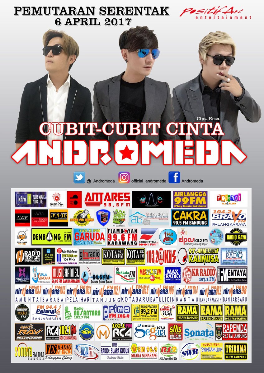 Denbang995FM's tweet photo. #PEMUTARANSERENTAKANDROMEDA @_Andromeda_ย #CUBITCUBITCINTA
Cc: @positifartmusic #AndromedaCubitCubitCinta
Sukses Today Di #JuraganDangdut https://t.co/q7lG9PlaWW