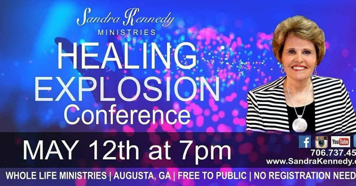 WholeLifeM's tweet photo. Join us for our Next Healing Explosion on May 12th at 7 pm!! #healing #healingisreal #healingexplosion #Godheals https://t.co/wWD8nE33N0