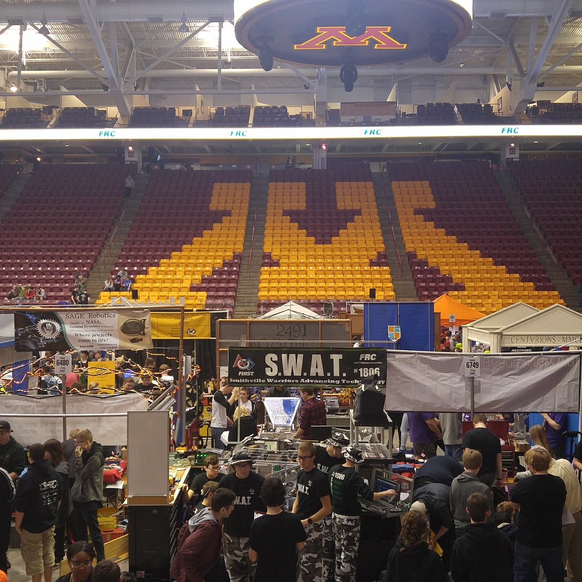 Steamworks 2017 is off to a great start! #omgrobots #fairbotics