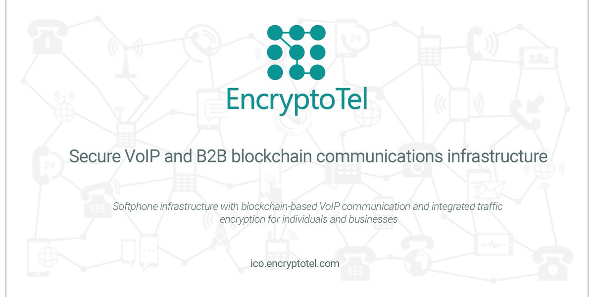 encryptotel's tweet image. #Bitscan: #EncryptoTel crowdfunds secure #VoIP platform
bitscan.com/articles/encry…

#EncryptoTel #News #newsbtc #bitcoinnews #cryptocurrency