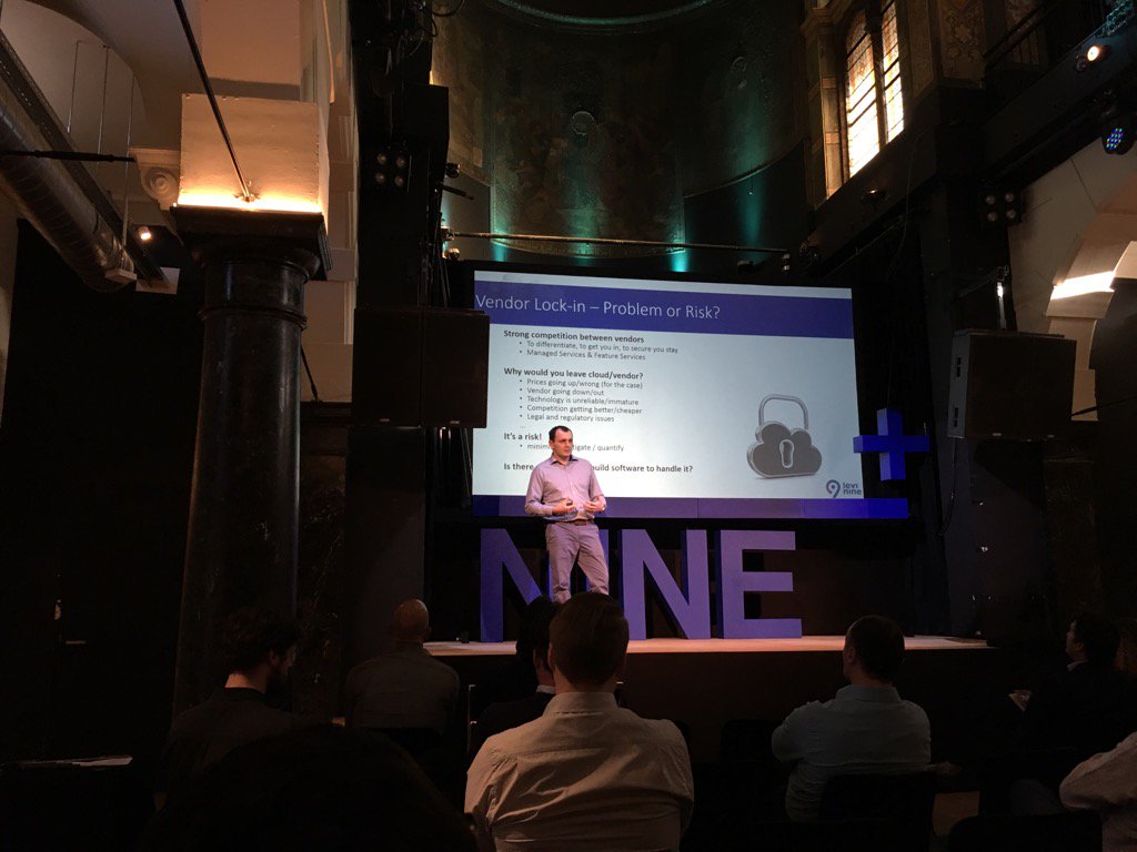 ViktorKovac's tweet photo. Teasing closure of #ARCH9 3.0 by @PredragDjojic - Vendor locking dilemma (, trilemma or no issue) @Levi9company https://t.co/gZtxAdNqay
