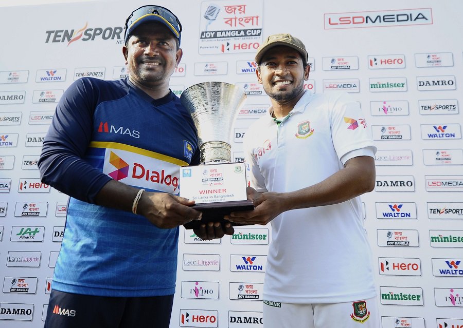 cricinfo's tweet photo. Bangladesh's tour of Sri Lanka -

Tests: 1-1
ODIs: 1-1
T20Is: 1-1

#SLvBAN https://t.co/oKOR0UXcNT https://t.co/XAWNVwr72n