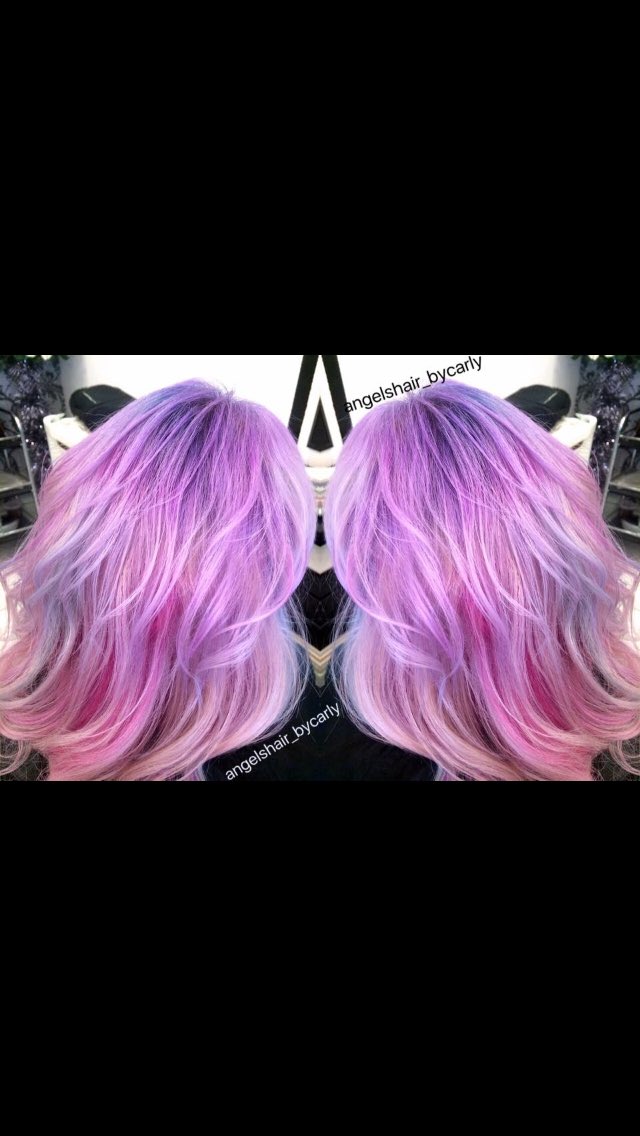 AngelsWxm's tweet photo. Candy floss hair. @AngelsWxm #hair #salon #wrexham #Angelssalon https://t.co/Isgtmf32m3