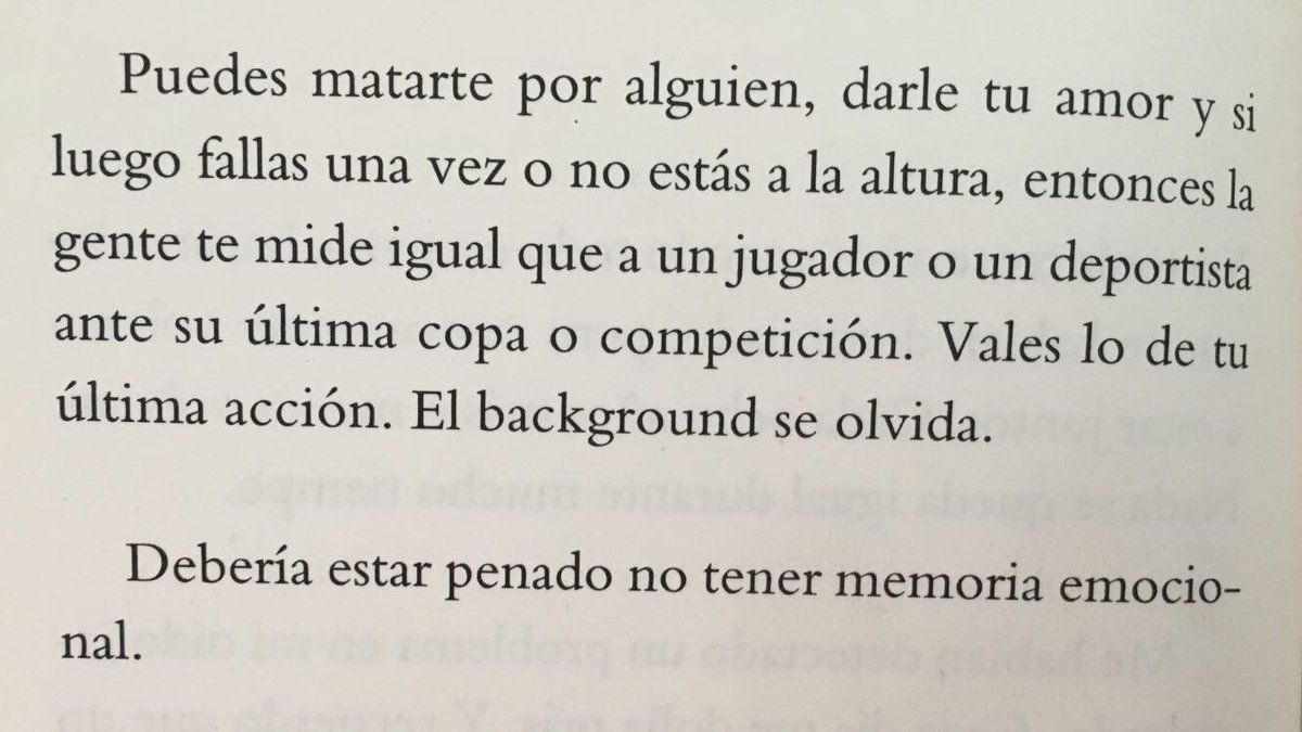 espinosa_albert's tweet photo. Debería estar penado no tener memoria emocional... "Lo que te diré cuando te vuelva a ver". Mi ultima novela. https://t.co/Ry0eOc09IF