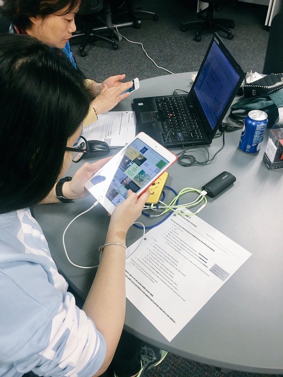 TowsonELC's tweet photo. Speaking 3 Ss work on presentations discussing #conservation #studyabroad #internationalstudents #YouAreWelcomeHere #englishprograms https://t.co/VhjoLzGKEj