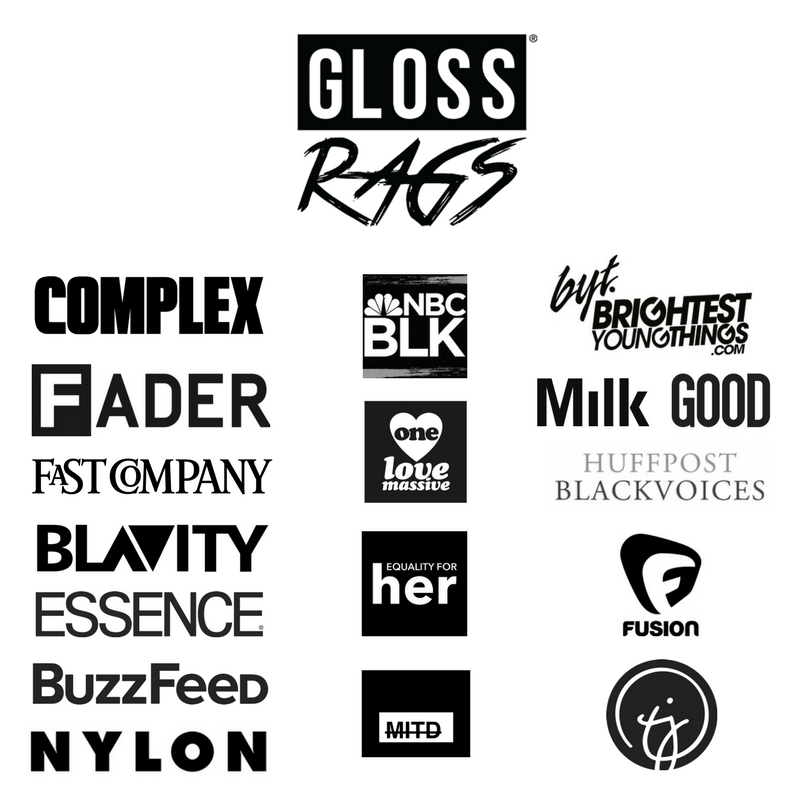 GLOSSRAGS's tweet photo. We're thankful to all of you who support out movement! Here's a look at who's been writing about #GLOSSRAGS since we started #tbt https://t.co/FcGPRNCqo0