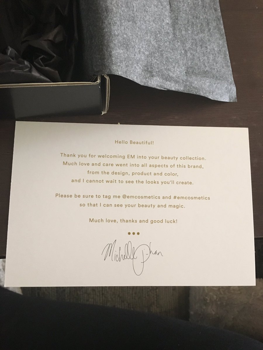 gingerlove729's tweet image. I can&apos;t wait to try this 😍😍😍💄💋 @emcosmetics @MichellePhan #emcosmetics