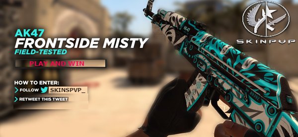 ★  #CSGOGIVEAWAY ★

To enter:
-RT+Follow
-Deposit on skinspvp.com (the more times you deposit the bigger chance you have)