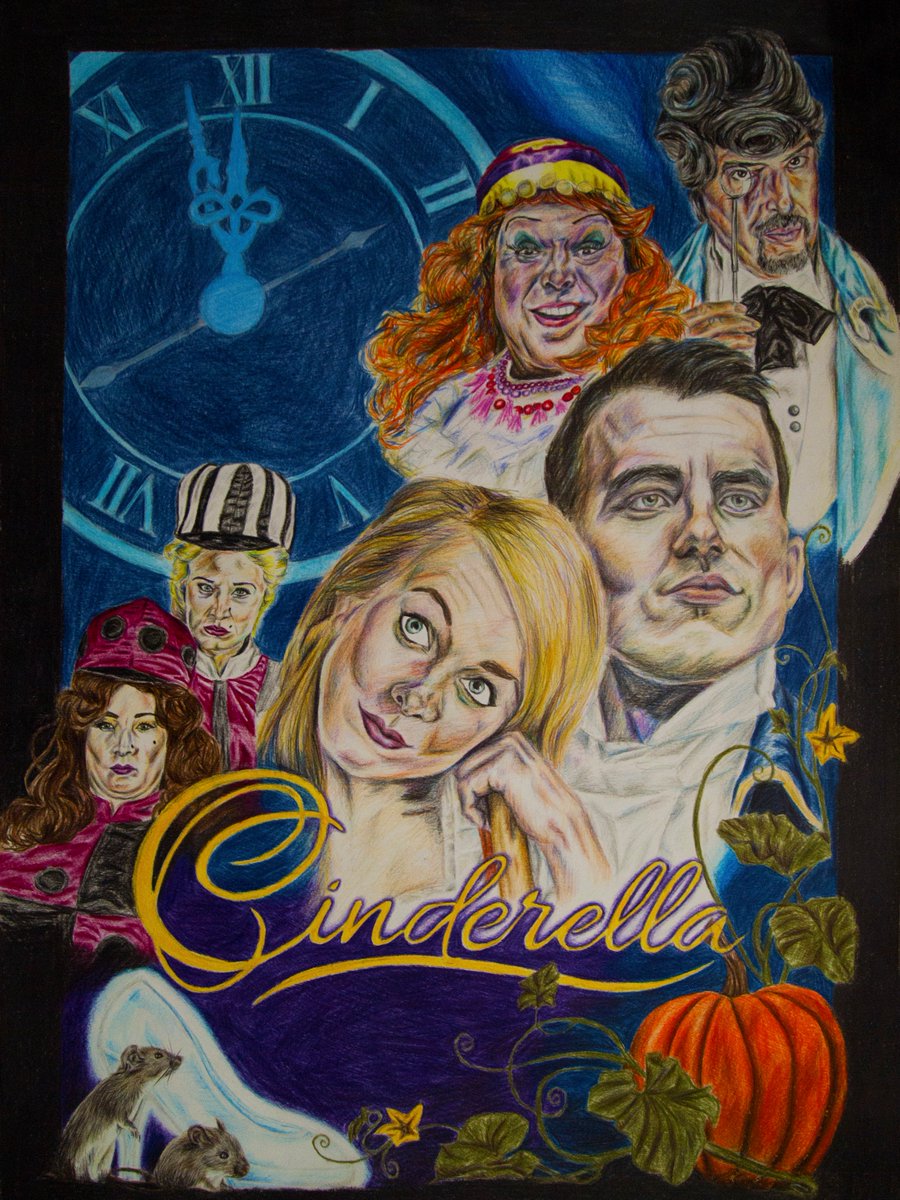 TomBurnsArtist's tweet photo. @CarrieHFletcher Small world. I drew @OliverOrmson for Cinderella at @The_Garrick in 2014 and you the next year! https://t.co/dG88Bg50af