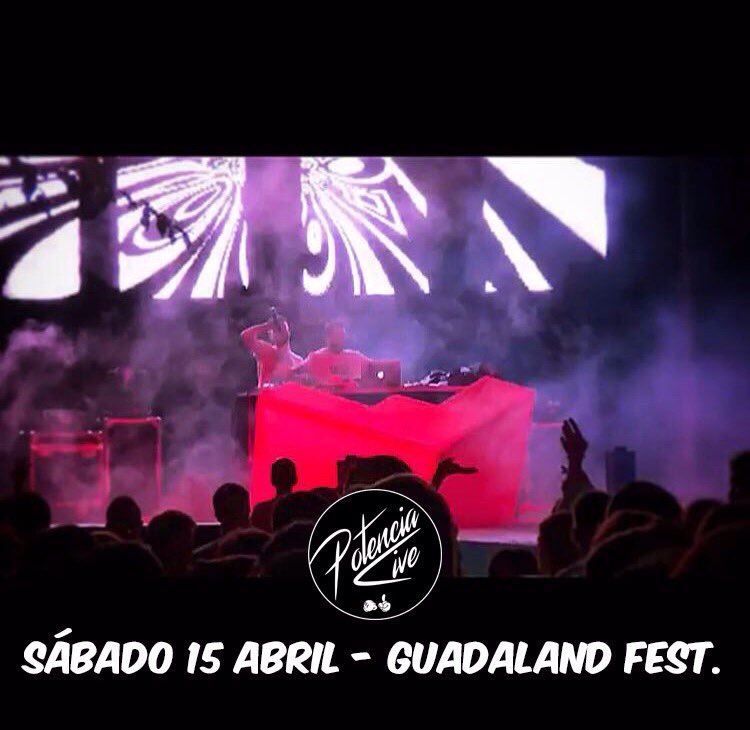 Guadaland_Fest's tweet photo. 🙀¡¡ ELLOS SON @PotenciaLive Y VIENEN CON MUCHAS GANAS!! 💣🍾 

#Guadaland💛17 #9Días https://t.co/ULpEksBTJq