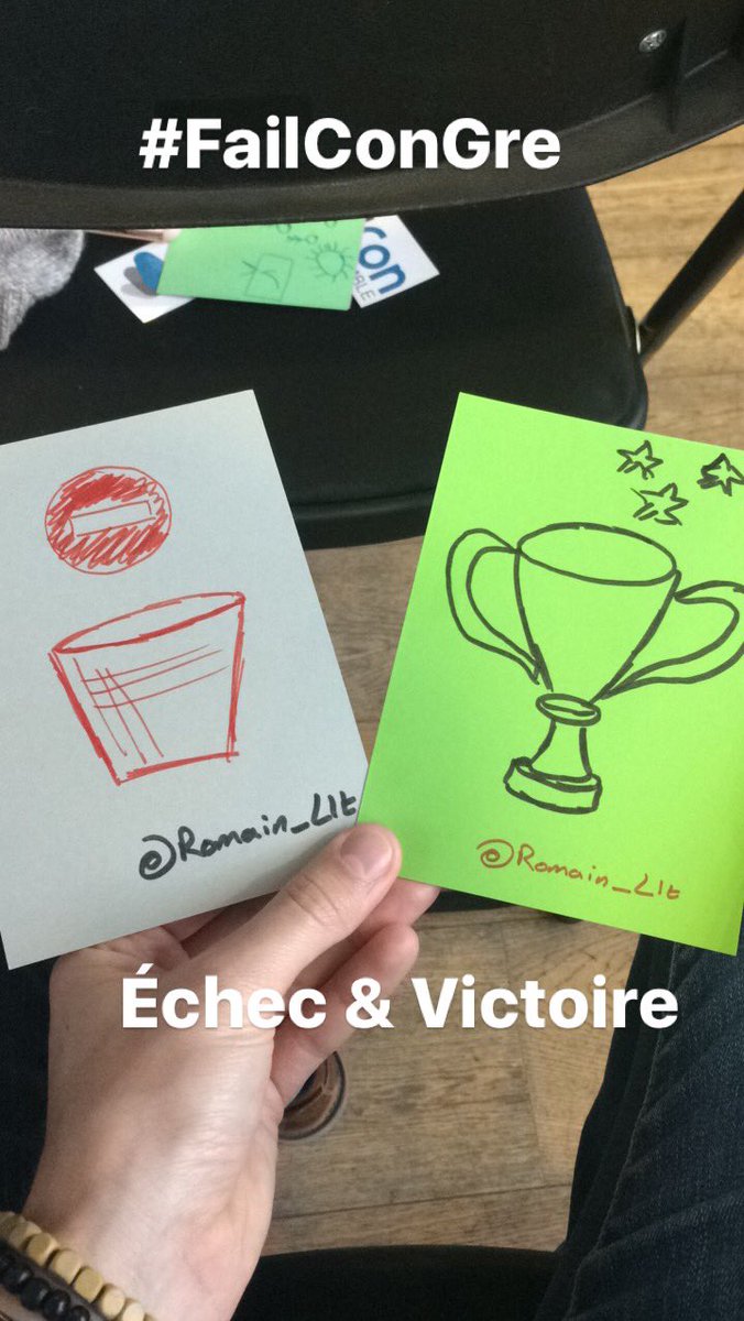 Romain_Llt's tweet photo. Apprendre de l'échec à la @FailConGrenoble 👊😉 #FailConGre #echec #victoire https://t.co/LjddiLpKrW