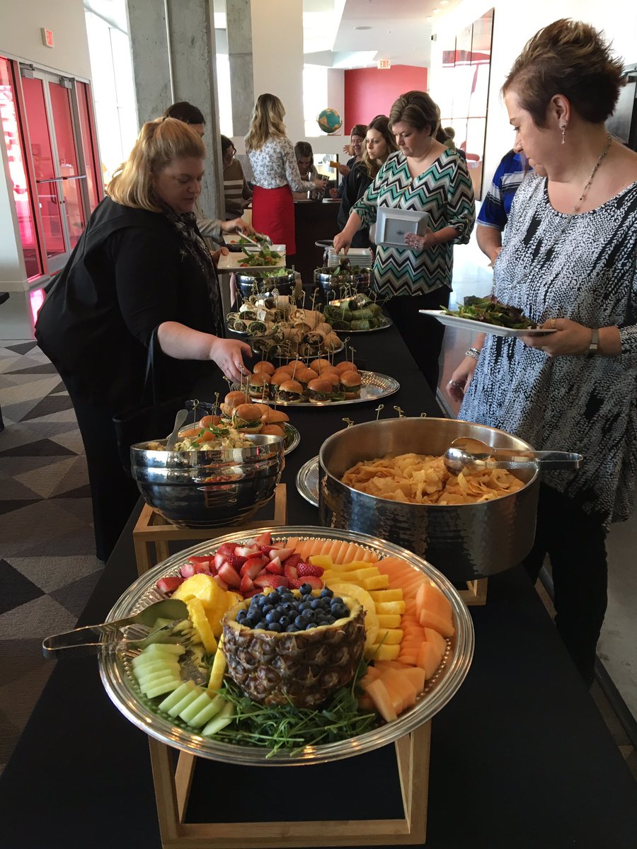KaraAmundson's tweet photo. Thanks @HotelREDMadison for an amazing Customer Appreciation Day! #deliciousfood #hotelred #wow #leavingfullandhappy #greatevent #whatateam https://t.co/PSq2mQ46Uw