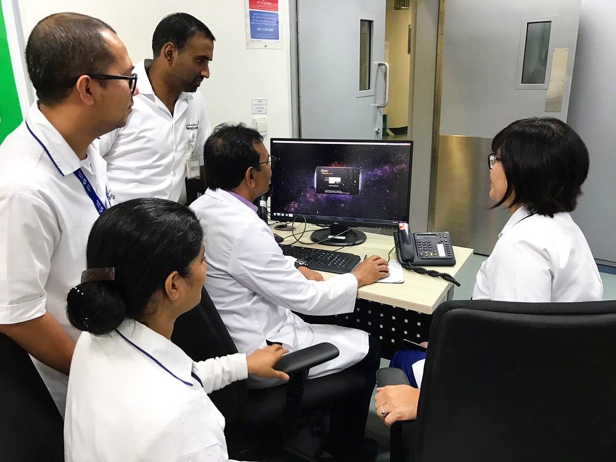 DHA_Dubai's tweet photo. Airport Medical Center medical and nursing team they are ready to go live for #SalamaProject https://t.co/xEgwsT2Pnd