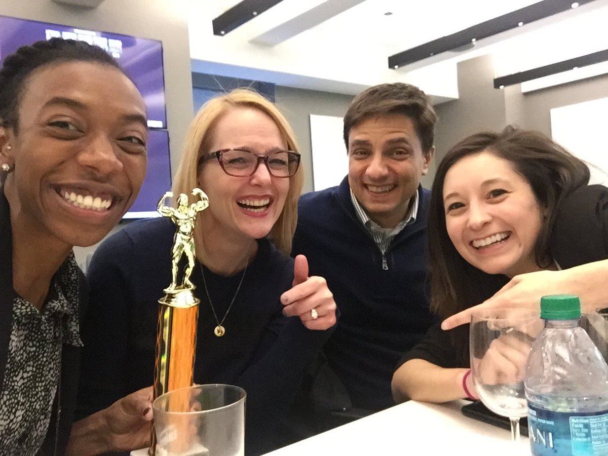 laurlaurwyn's tweet photo. Oh my god we WON!!!!! #TeamImpactopatamus!!! #influenceNBCU #1stPlace #thegogame https://t.co/XXYPx2erRJ