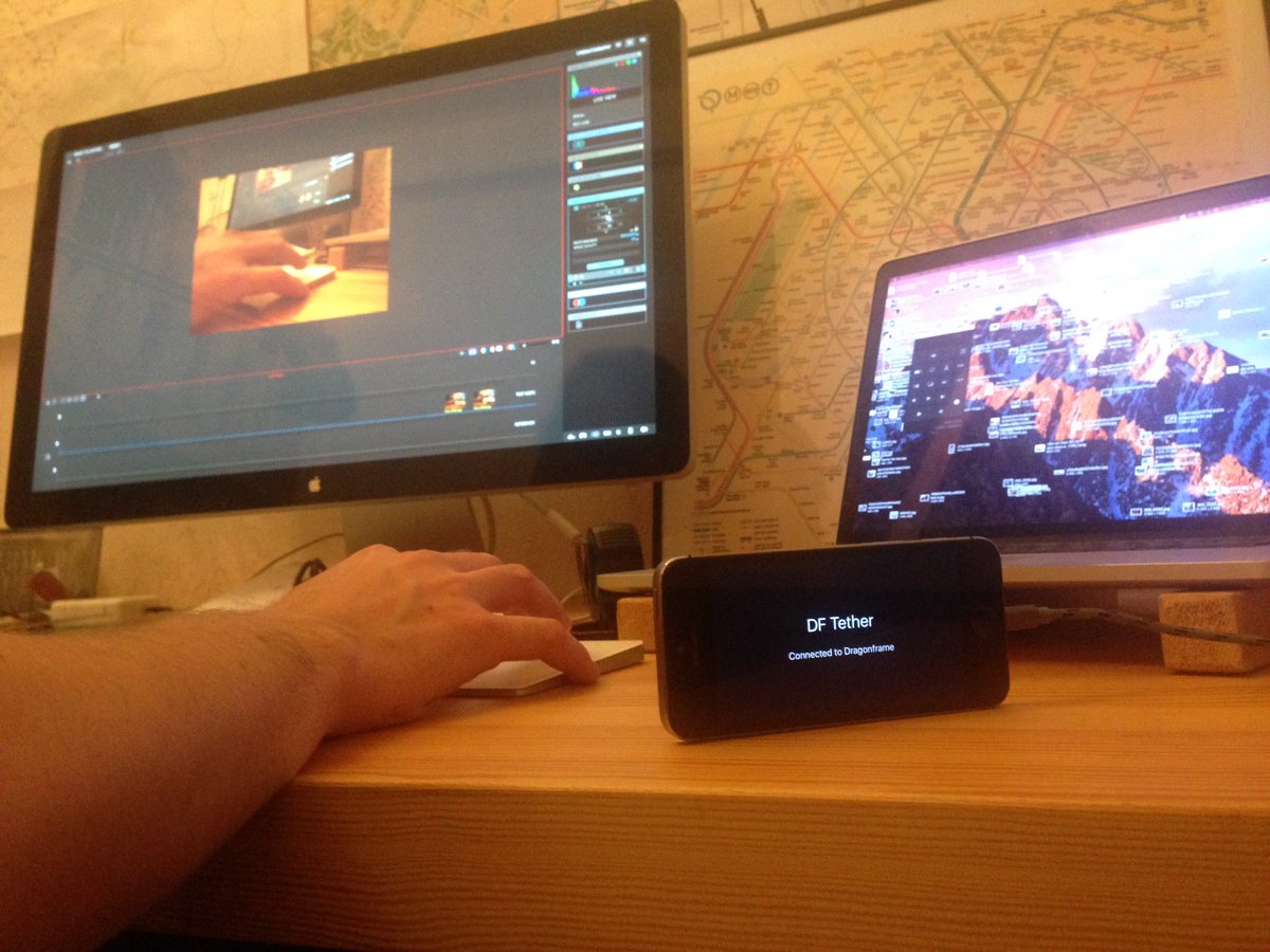А ещё теперь к <a href="/dragonframe/">DZED Systems LLC</a> можно подключать iPhone и iPad через приложение DF Tether, фиксировать баланс белого и управлять выдержкой и ISO