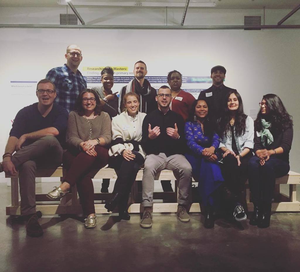 OhioStateDesign's tweet photo. Come on down to @urbanartsspace and check out our #mfacandidate pool! #theohiostatedesign https://t.co/DyAaPjVOAX