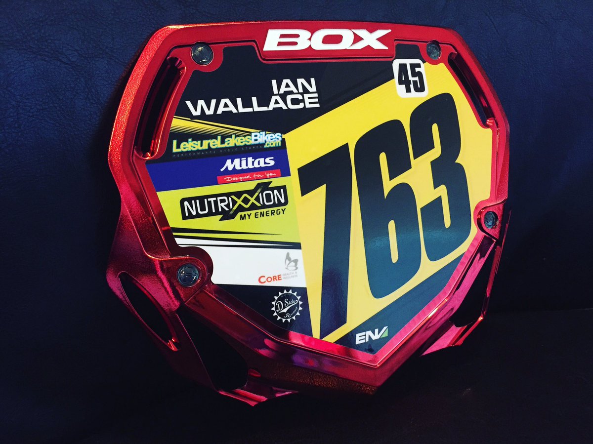 wallaceracing17's tweet photo. New Fresh @BOXComponents Plate Ready for the Weekend👌@LLBikesWolves @MitasbicycleUK @CoreClinicsUK @Nutrixxion_Uk @envgraphicsuk 🏁 https://t.co/gxvPAObGeV