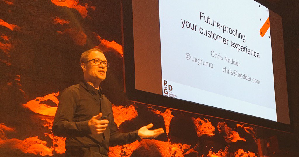 Merci @ReseauIQ et Chris Nodder <a href="/uxgrump/">Chris Nodder</a>  pour les #RencontresDeGenie #inspiration #innovation