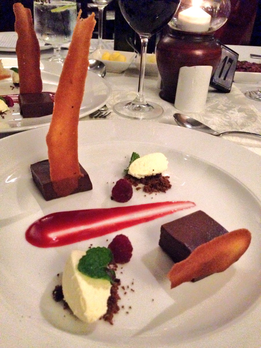 Deconstructed black Forrest explosion, truly magical, dark chocolate healthier option #foodie