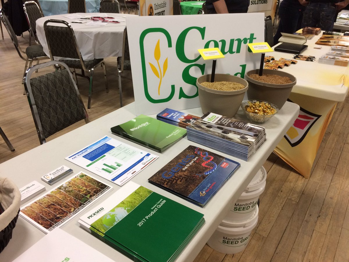 courtseeds's tweet image. Stop by our booth today at #NeepawaAgExpo. Make sure you ask about our new upcoming varieties!