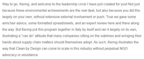 lgreernrdc's tweet image. My thoughts on @KeringGroup&apos;s #CleanByDesign initiative &amp;amp; significance of environmental action independent of NGOs: on.nrdc.org/2oe63ot