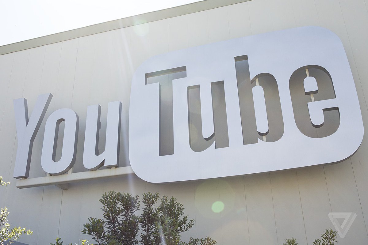 verge's tweet image. Breaking: YouTube will no longer allow creators to make money until they reach 10,000 views theverge.com/2017/4/6/15209…