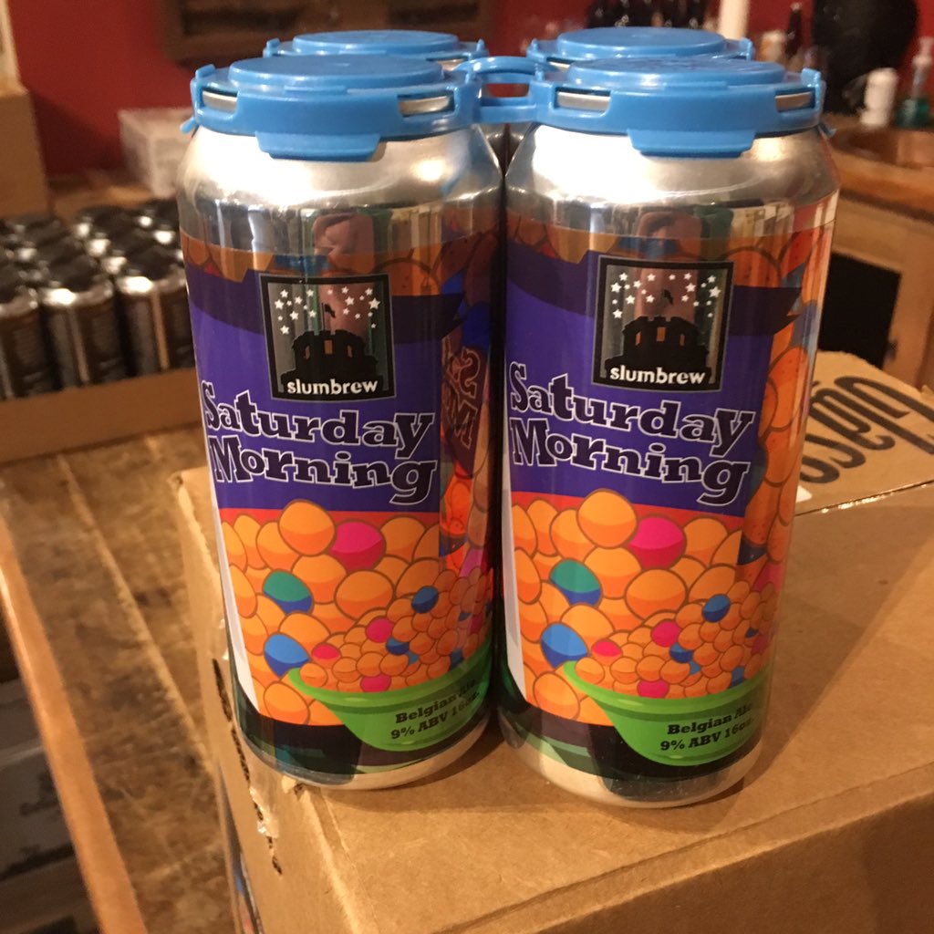 It's here! Lots of peeps been asking for this #saturdaymorning beer from <a href="/Slumbrew/">slumbrew</a>! #hammerhasit