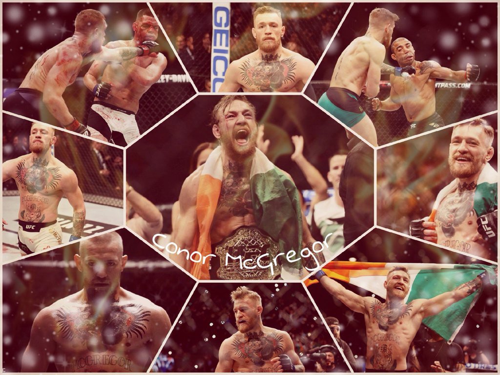 TheNotoriousBRA's tweet photo. Face of the fight game! 🍀 #KingMac https://t.co/EuhhD7S69M