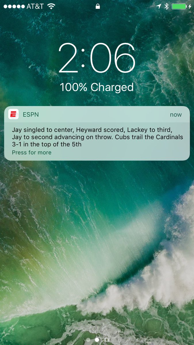 LukeYamnitz's tweet photo. This ESPN notification made me do a double take to figure out which team the run belonged to. #formercards #stlcards https://t.co/PHUzeyyuBU