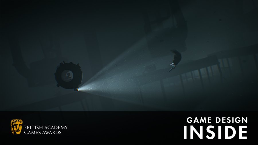 BAFTAGames's tweet photo. The FOURTH award of the night for Inside! Congrats @Playdead on the Game Design win 🙌🙌🙌 #BAFTAGames https://t.co/l4oS5bfcuw