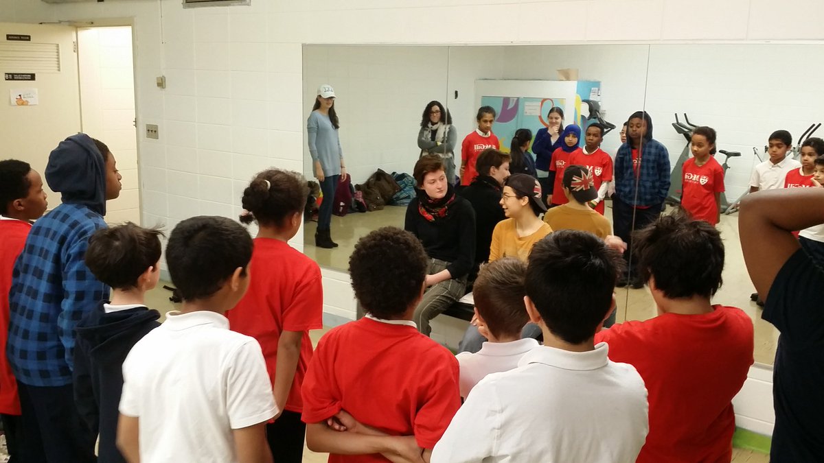 Visited <a href="/mcgillu/">McGill University</a> with #HomeworkZone students from <a href="/ParkdaleEMSB/">Parkdale School</a> today!