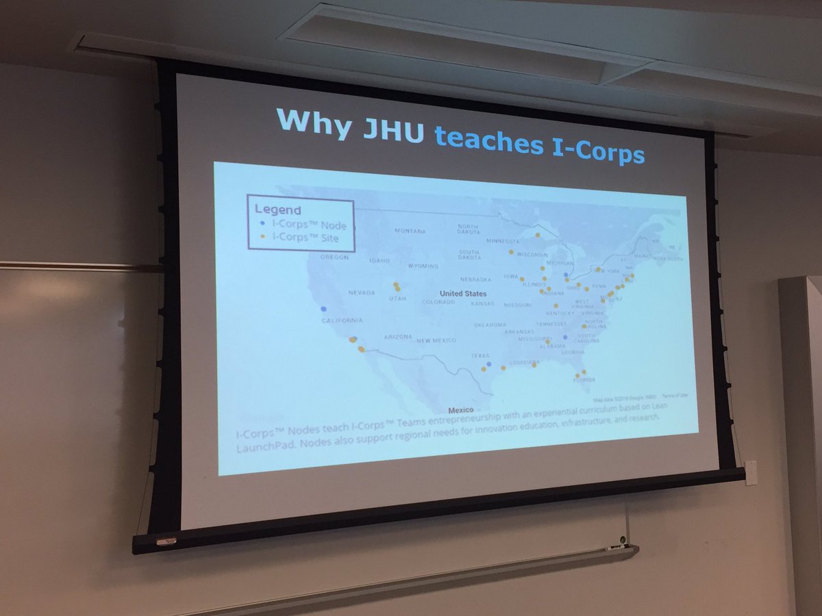 Megan whaler of <a href="/JHFastForward/">JHFastForward</a> presenting I-corps &amp; how to take your idea to market @ <a href="/ISPE_CBA/">ISPE-Chesapeake Bay</a> Life Science Showcase #biohealthcapital