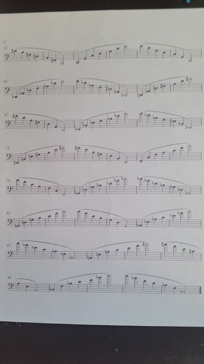 CaseyMadayMusic's tweet photo. Looking to add something to your daily routine this @tromboneweek ? Check out @willbakermusic Connecting Registers. #alwaysbeautifulsounds https://t.co/tnzCSER6MR