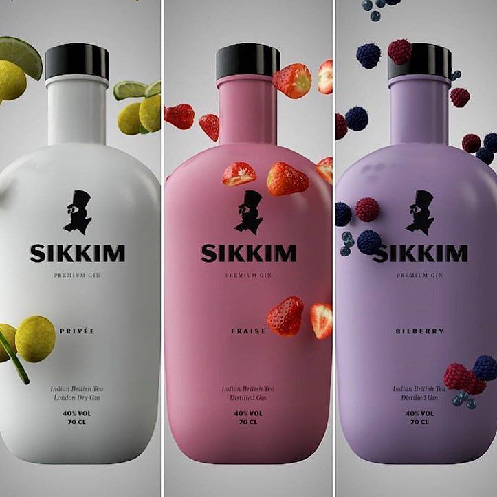 Cuestión de #originalidad ... Cuestión de #innovación ... Gusto #exclusivo !!! By #Sikkim Gin ... #fevertree #venice #Berlin #Ibiza #veneci…