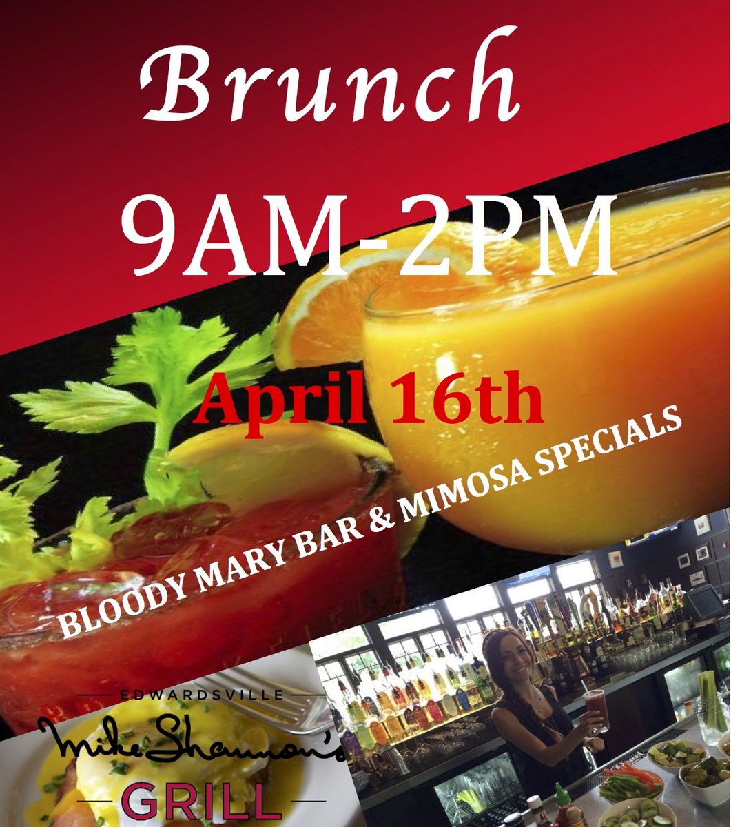 Come in for our Easter brunch! 🐰