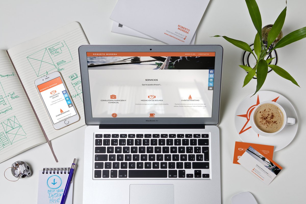 GeaGraphic's tweet photo. Arrancamos andadura profesional!
Diseño de website responsive y tarjetas personales Roberto Morera. https://t.co/juidd6sbFL
Pide presupuesto https://t.co/xMq6DYmrz7