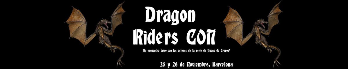 Todo el equipo de <a href="/AlwaysFEvents/">Always Fans Events</a> está muy emocionado de presentaros #DragonRidersCON, la convención con los actores de #JuegoDeTronos #GOT7