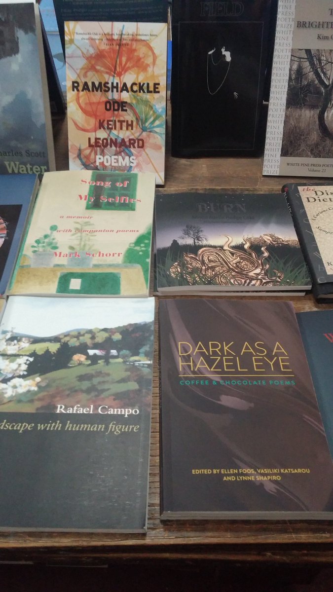some poetry to go with coffee
<a href="/Grolier_Poetry/">Grolier Poetry Book Shop</a> <a href="/RaggedSky/">Ragged Sky Press</a> #NationalPoetryMonth
