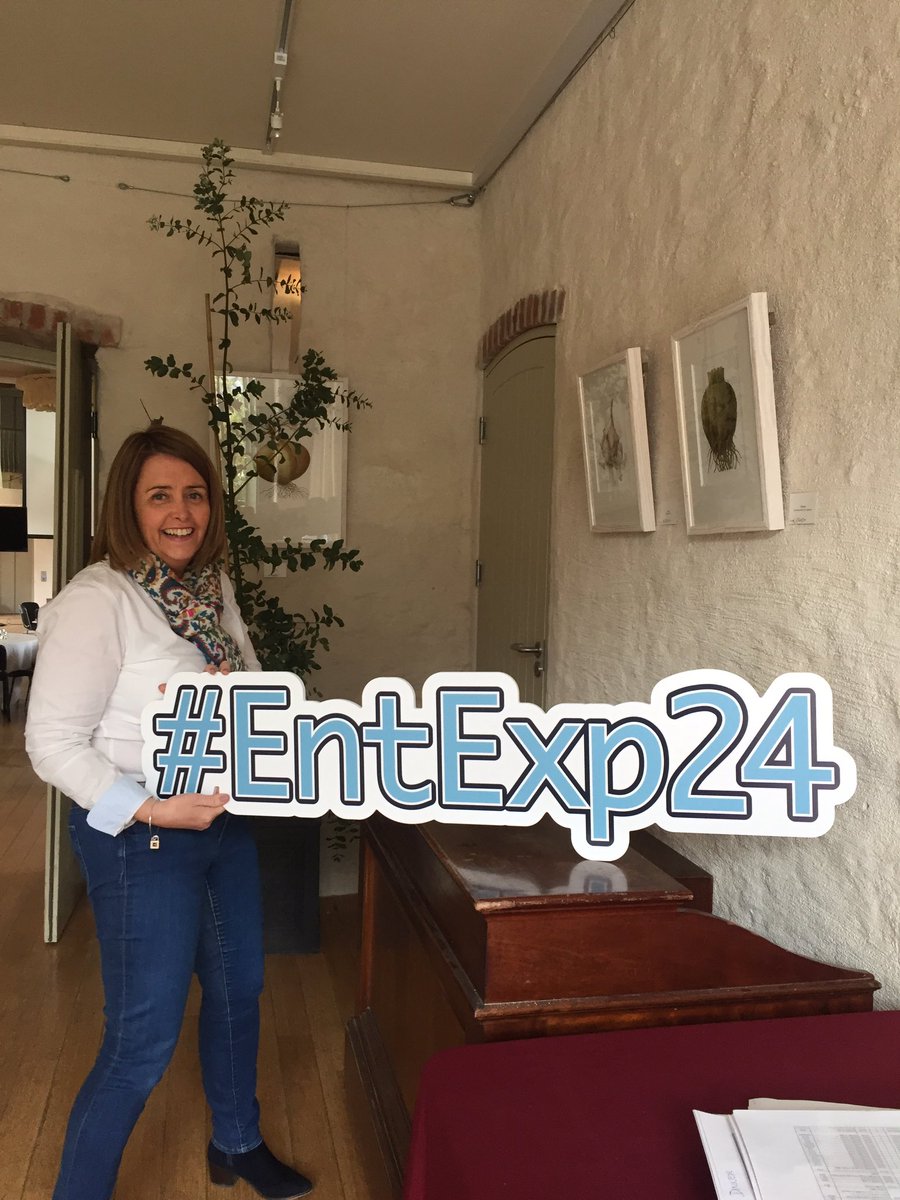 Great to catch up with the super-efficient @finnwall today as she ran through final preparations for @CorkBIC #EntExp24 at @Ballymaloe 👍🏻