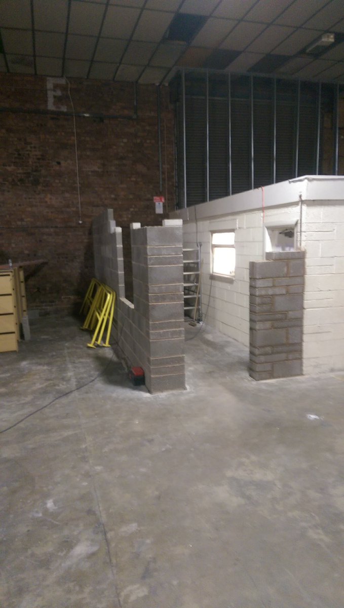 intsolution's tweet image. 2ND phase small ground floor extension to existing office and new  2ND floor offices using gyproc jumbo stud