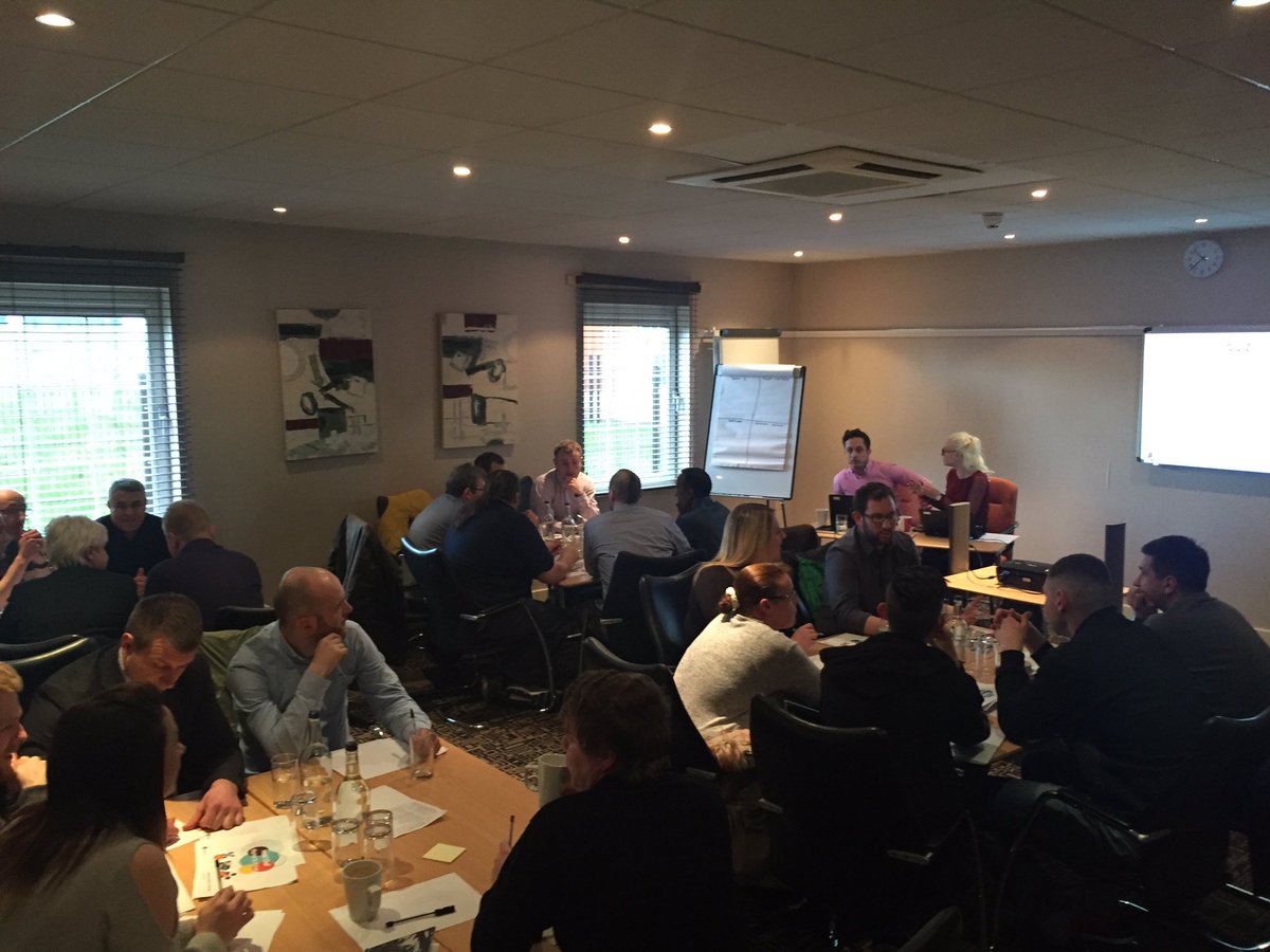 Fantastic day with <a href="/ScotWestIreland/">PIScotWest&Ireland</a> and <a href="/ScotlandEastPI/">ScotlandEastSolus</a> Head Chefs today talking margin and cash gap. #thymetothrive thanks Mike and Martina