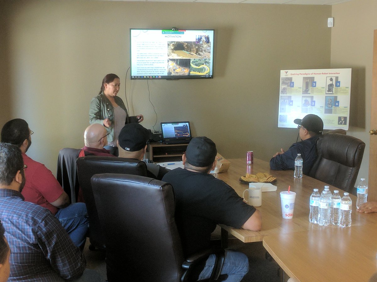 AUSCluster's tweet photo. Being a Regional Innovation Cluster lets us work with some dynamic  groups with amazing ideas like Navajo Tech students. Thanks @SBAgov https://t.co/oc1ABUe5WS