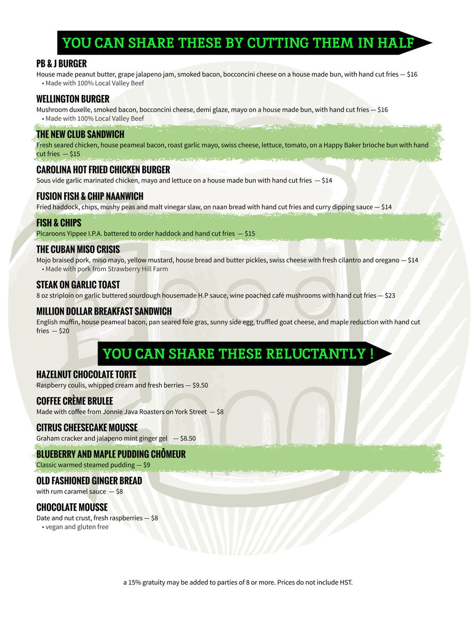 NEW MENU DAY @JamesJoyceCP <a href="/chefmmackenzie/">Matt Mackenzie</a> <a href="/CanadaCulinary/">Culinary Tourism Alliance</a> <a href="/Fton_Chamber/">Fredericton Chamber of Commerce</a> <a href="/DowntownFred/">Downtown Fredericton</a> @BuyNewBrunswick <a href="/MaritimeBeerRpt/">Maritime Beer Report</a> @FtonBeerSnob