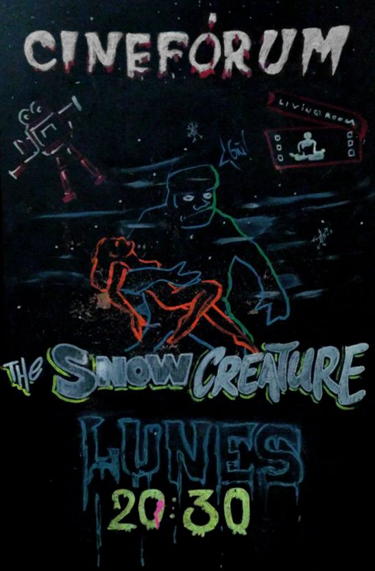 cineforumcr's tweet photo. #CinefórumLivingRoom #TheSnowCreature #LasPizarrasDeBlando https://t.co/lcq1elYTlA https://t.co/YjfwQcey3s