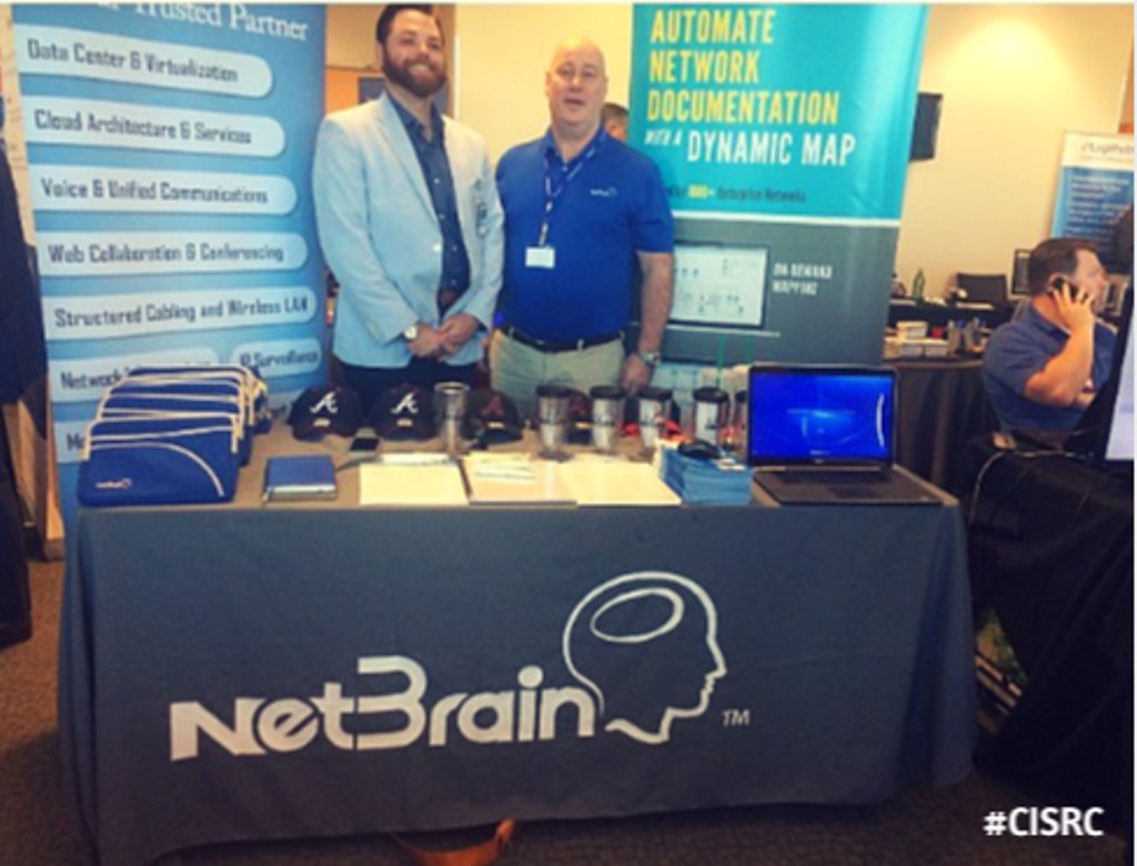NetBrainTech's tweet image. NetBrain teaming up with our partner, Leverage IS, at the #CISRC hosted by the Oak Ridge National Laboratory! #thebrainylife